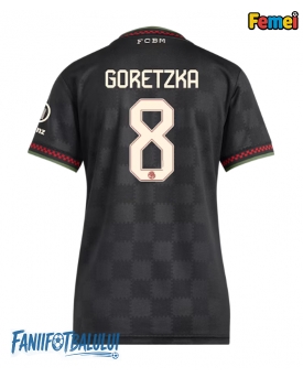 Bayern Munich Leon Goretzka #8 Tricou Fotbal Replică 2025-26 Femei Treilea